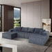 Modular Sectional Sofa, Convertible Couch With Chaise