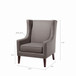 Barton - Wing Chair With Nail Head Accents