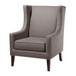 Barton - Wing Chair With Nail Head Accents