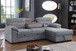 Kipling II - 92.5" Sleeper Sectional Sofa