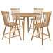 Andrews - Round Counter Dining Set