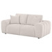 Burnett - Chenille Upholstered Wide Arm Loveseat