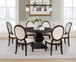 Twyla - Round Wood Dining Room Table Set
