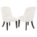 Leandro - Upholstered Dining Side Chair (Set of 2) - Cream
