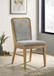 Croyden - Dining Side Chair (Set of 2) - Gray / Weathered Natural