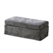 Ottoman Foot Stool With Metal Legs