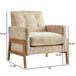 Matson - Tufted Back Accent Chair