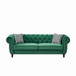 Chesterfield Sofa With Roll Armrest