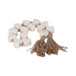38" Marble Hearts Garland - White