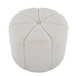 Daisy - Ottoman - White Fabric