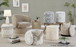Tahoe - Aztec Ottoman - Ivory Cotton