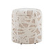 Tahoe - Shag Ottoman - Beige Acro Wool