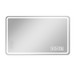 LED Bathroom Mirror Vanity Mirrors With Front Lights Wall Mounted Anti-Fog Frameless Make Up Mirror With Light Copper Free Silver Mirror Horizontal Or Vertical - Silver