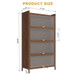 Flip Doors Cabinet, With Ample Storage Space