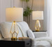 Geo - Rain Glass Table Lamp (Set of 2)