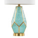 Geo - Rain Glass Table Lamp (Set of 2)