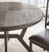 Alamo - Round Dining Table - Dark Gray