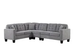 Logan 2 Reversible Sectional in Performance Fabric