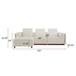 Chita - Modular Sectional Sofa With Larger Seats