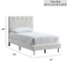 Sinclair - Full Bed, Platform Style
