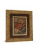 Copper Rhythm Il By Vivian Flasch - Framed Print Wall Art - Light Brown