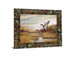 22x26 Mallards By Ruanne Manning And Mossy Oak Native Living - Framed Print Wall Art - Dark Brown