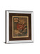 Copper Rhythm Il By Vivian Flasch - Mirror Framed Print Wall Art - Light Brown