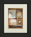 Abstract Il By Patricia Pinto - Framed Print Wall Art - Dark Brown