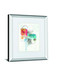 Abstract Skyline I By Courtney Prahl Mirrored Frame - White