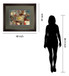 All Around Play By Tom Reeves - Framed Print Wall Art - Dark Gray