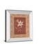 Amanda's Lily By Vivian Flasch - Mirror Framed Print Wall Art - Red