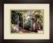 Atriums First Light I By Hali - Framed Print Wall Art - Green