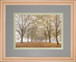Autumn's Peace By Frank A - Framed Print Wall Art - Dark Gray