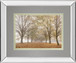 Autumn's Peace By Frank A - Mirror Framed Print Wall Art - Dark Gray