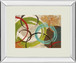 Away We Go I By Katrina Craven - Mirror Framed Print Wall Art - Beige