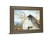 Barn Country By White Ladder - Framed Print Wall Art - Beige