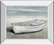 Beached By Mark Chandon - Mirror Framed Print Wall Art - Gray