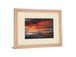 Before The Moon By Mike Calascibetta - Framed Print Wall Art - Red