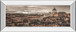 Bella Roma By Frank Assaf - Mirror Framed Print Wall Art - Dark Brown