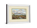 Ben Nevis By Wendy Reeves - Mirror Framed Print Wall Art - Dark Brown