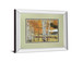 Birch Beauty By Mike Jones - Mirror Framed Print Wall Art - Light Brown