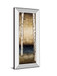 Birch Landing Il By St Germain - Mirror Framed Print Wall Art - Beige