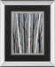 Birch Shadows By Eve Mirrored Frame - Dark Gray