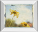 Blackeyed Susan Il By Meghan Mcsweeney - Mirror Framed Print Wall Art - Yellow