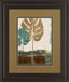 Leaves Il By Patricia Pinto - Framed Print Wall Art - Beige