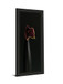 Calla In Ebony By Steven Mitchell - Framed Print Wall Art - Black