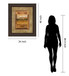 Centimento I By Douglas - Framed Print Wall Art - Light Brown