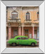 Classic Havana By Alan Copson - Mirror Framed Print Wall Art - Green
