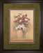 Classic Petal Il By Gloria Eriksen - Framed Print Wall Art - Beige