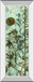 Climbers IV By James Burghardt - Mirror Framed Print Wall Art - Green